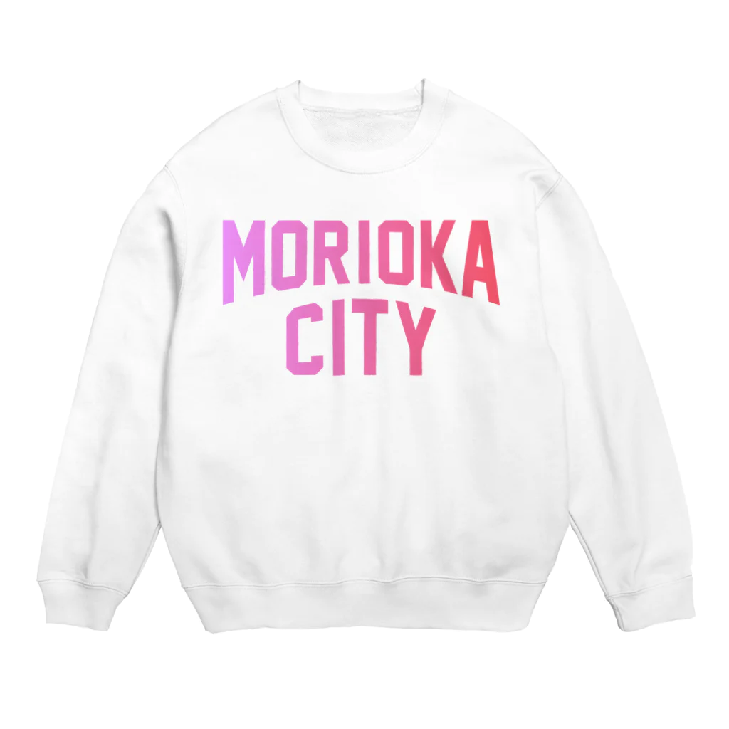 JIMOTOE Wear Local Japanの盛岡市 MORIOKA CITY Crew Neck Sweatshirt