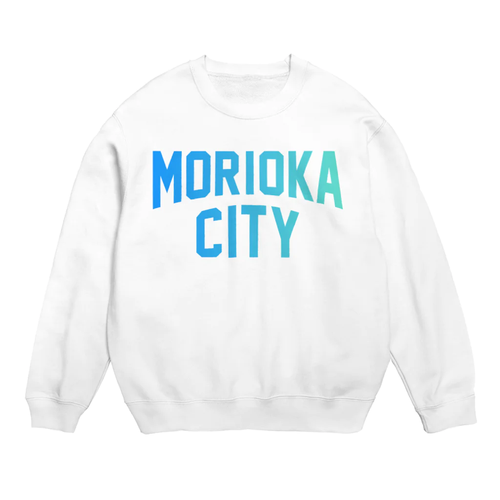JIMOTO Wear Local Japanの盛岡市 MORIOKA CITY Crew Neck Sweatshirt