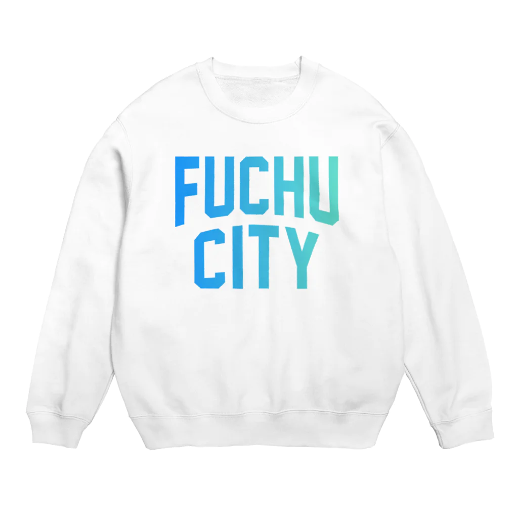 JIMOTOE Wear Local Japanの府中市 FUCHU CITY Crew Neck Sweatshirt