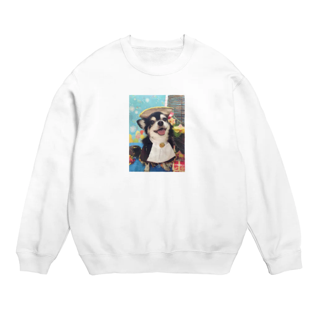 bubopo1982の真夏のバカンス Crew Neck Sweatshirt