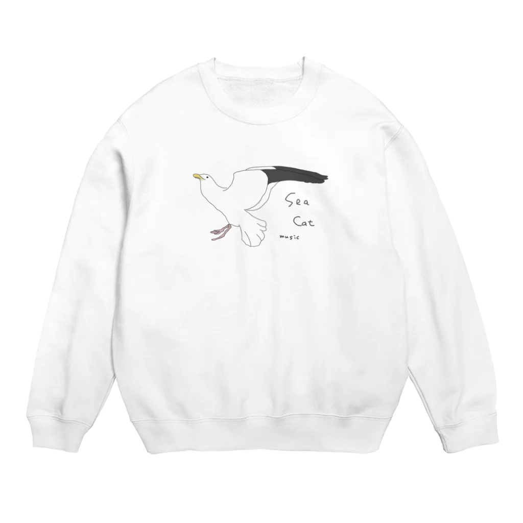 Sea Cat GoodsのSea Cat Music Vol.1 Icon Crew Neck Sweatshirt