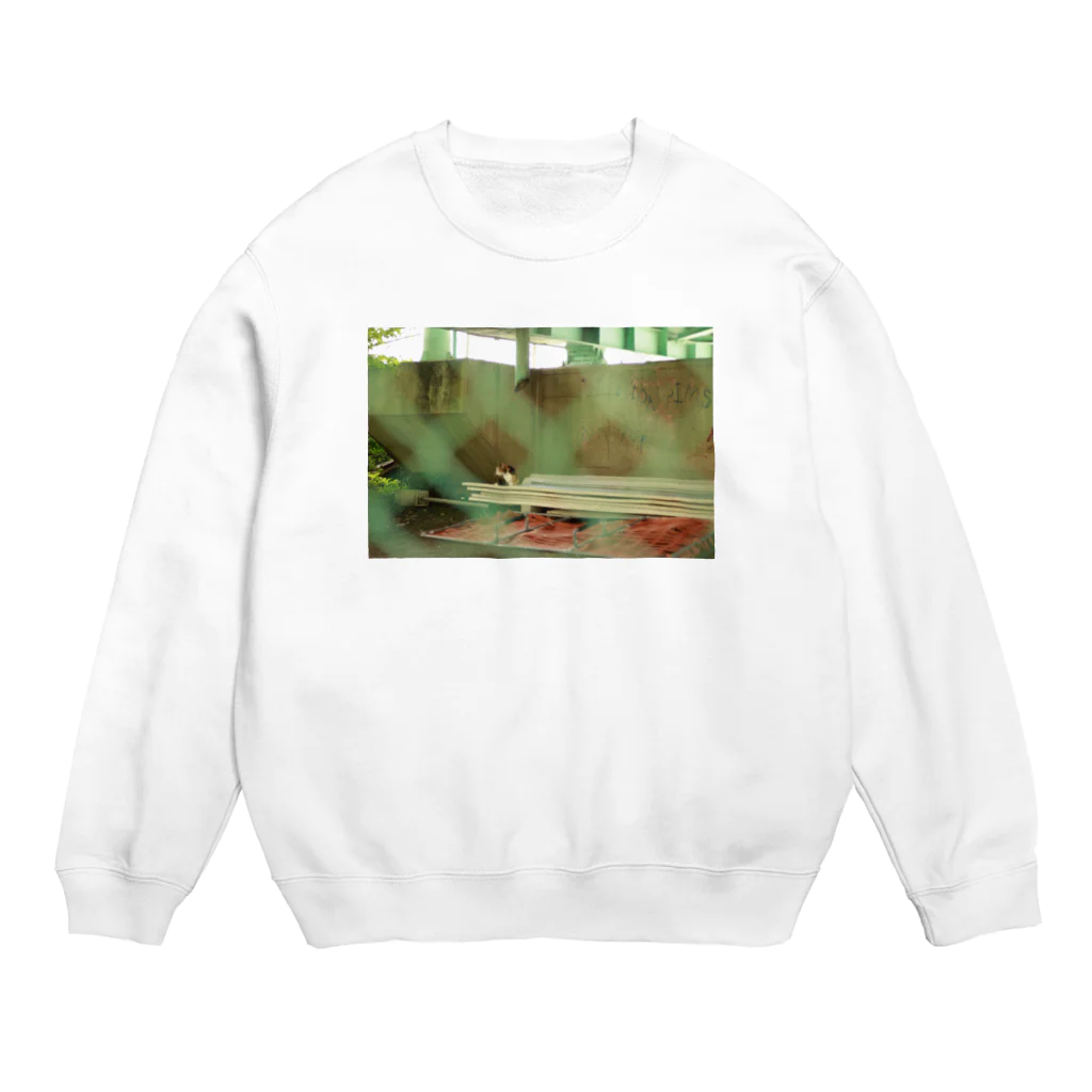 Catcatの猫ミッケ！ Crew Neck Sweatshirt