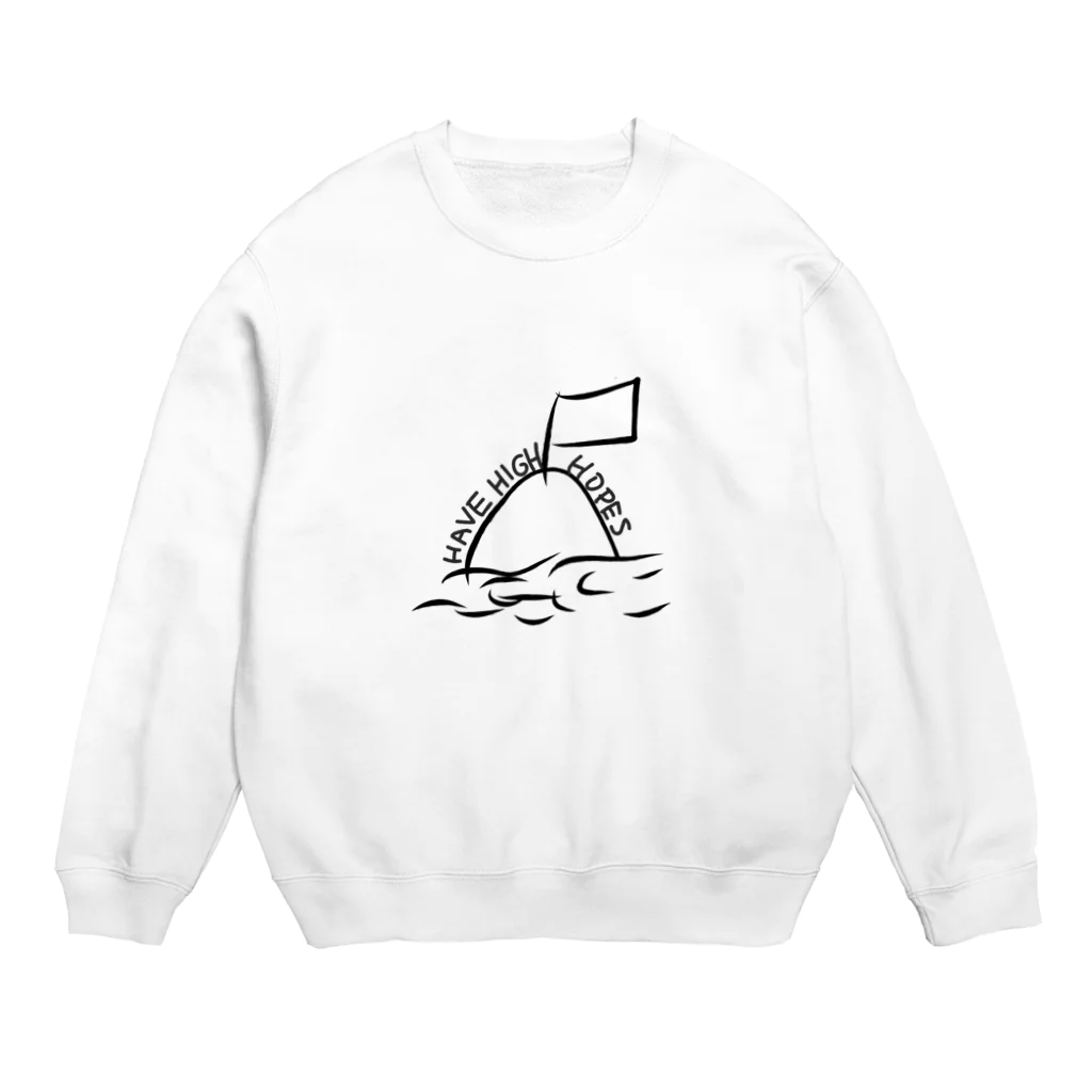 YASSIEのHAVE HIGH HOPES Crew Neck Sweatshirt