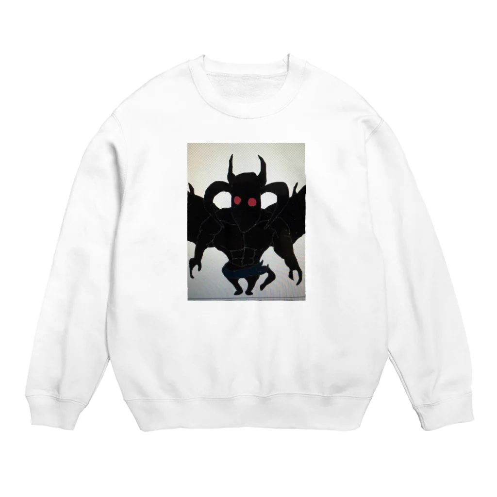 Castroの大魔王サタン君 Crew Neck Sweatshirt