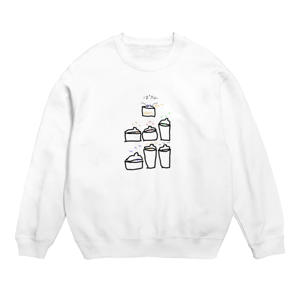 おすしの部屋のかわゆ太郎一族 Crew Neck Sweatshirt