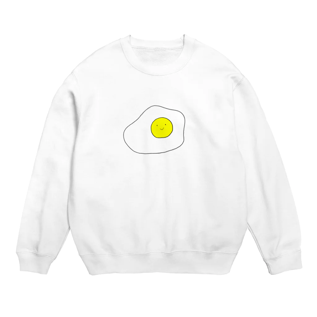 あやかの《たべもの》たまごちゃん Crew Neck Sweatshirt