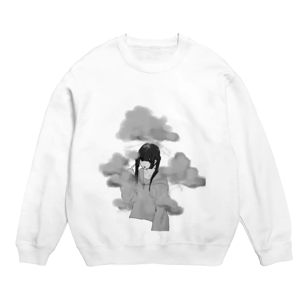 ⌁の雷電 Crew Neck Sweatshirt