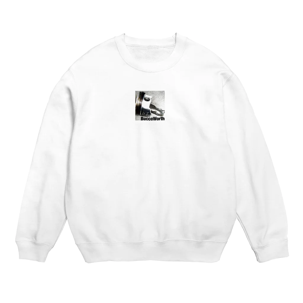 Buccoworthのbuccoworth_logo_ste Crew Neck Sweatshirt