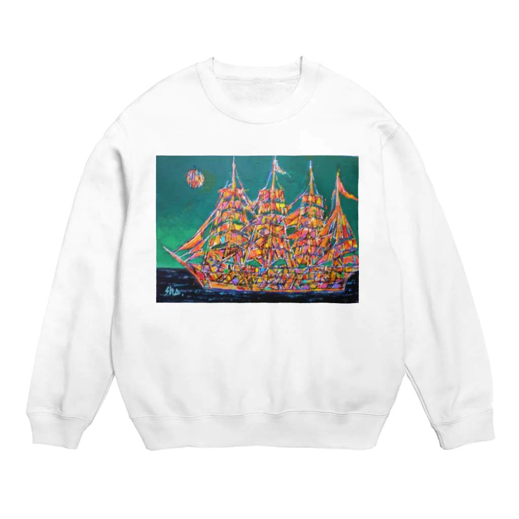 yoppalの出航 Crew Neck Sweatshirt