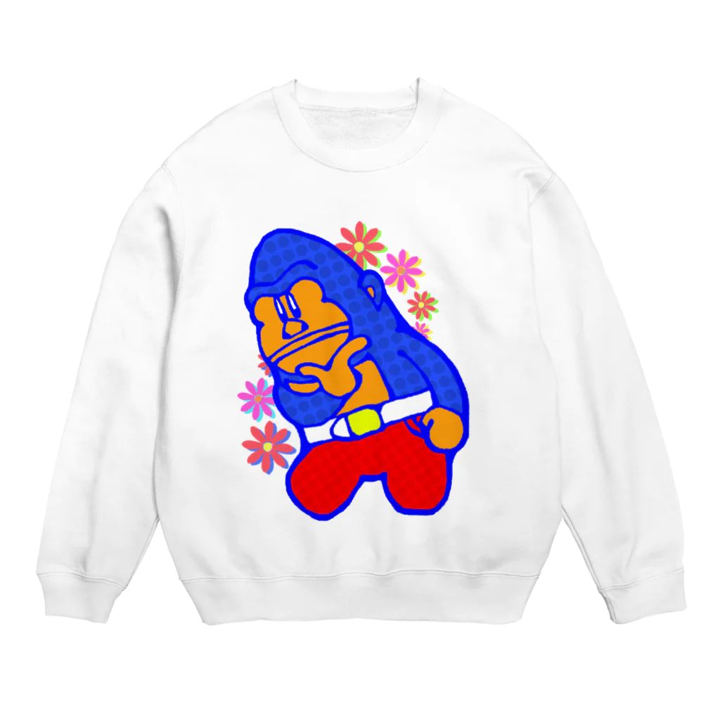 武本の長谷ゴリ夫 Crew Neck Sweatshirt