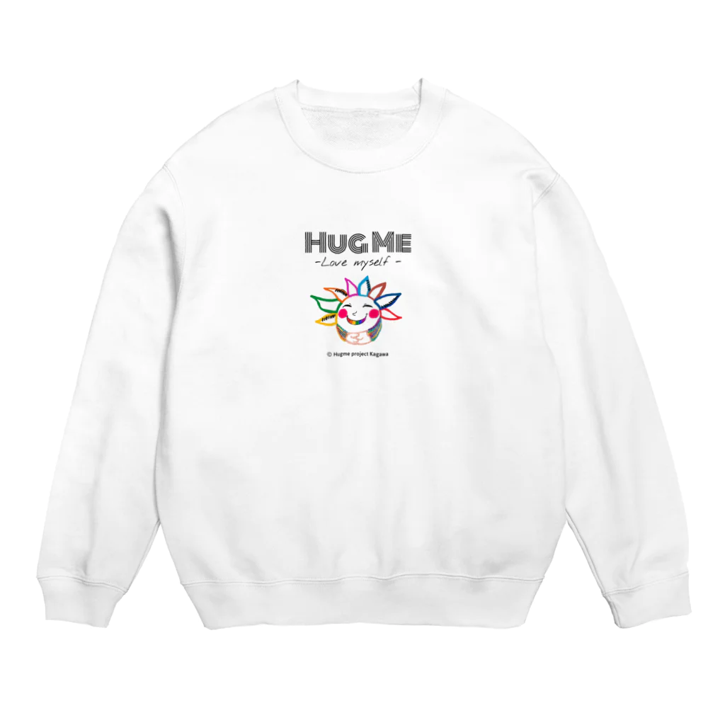 Hug Me project Kagawaのハグミーちゃん(ジェンダーレスカラー) Crew Neck Sweatshirt