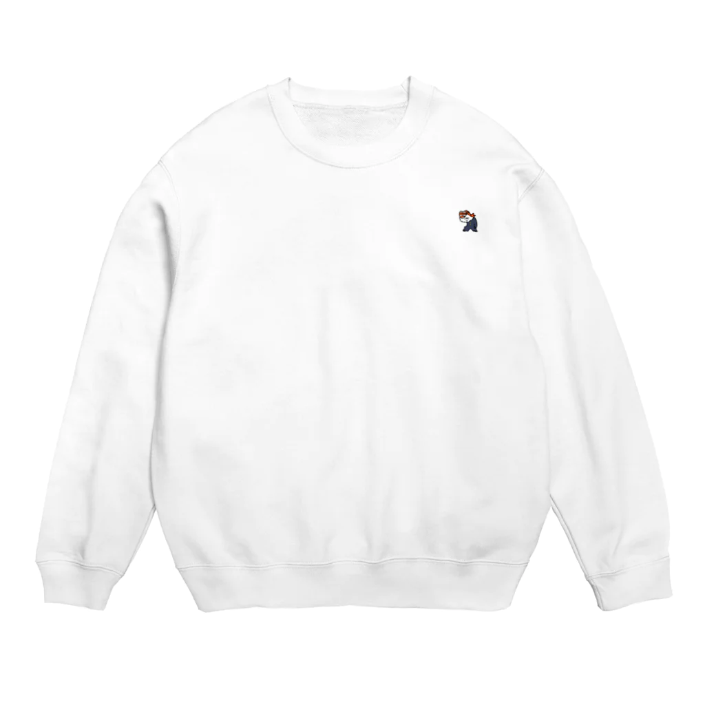 白いくつのオッスシ Crew Neck Sweatshirt