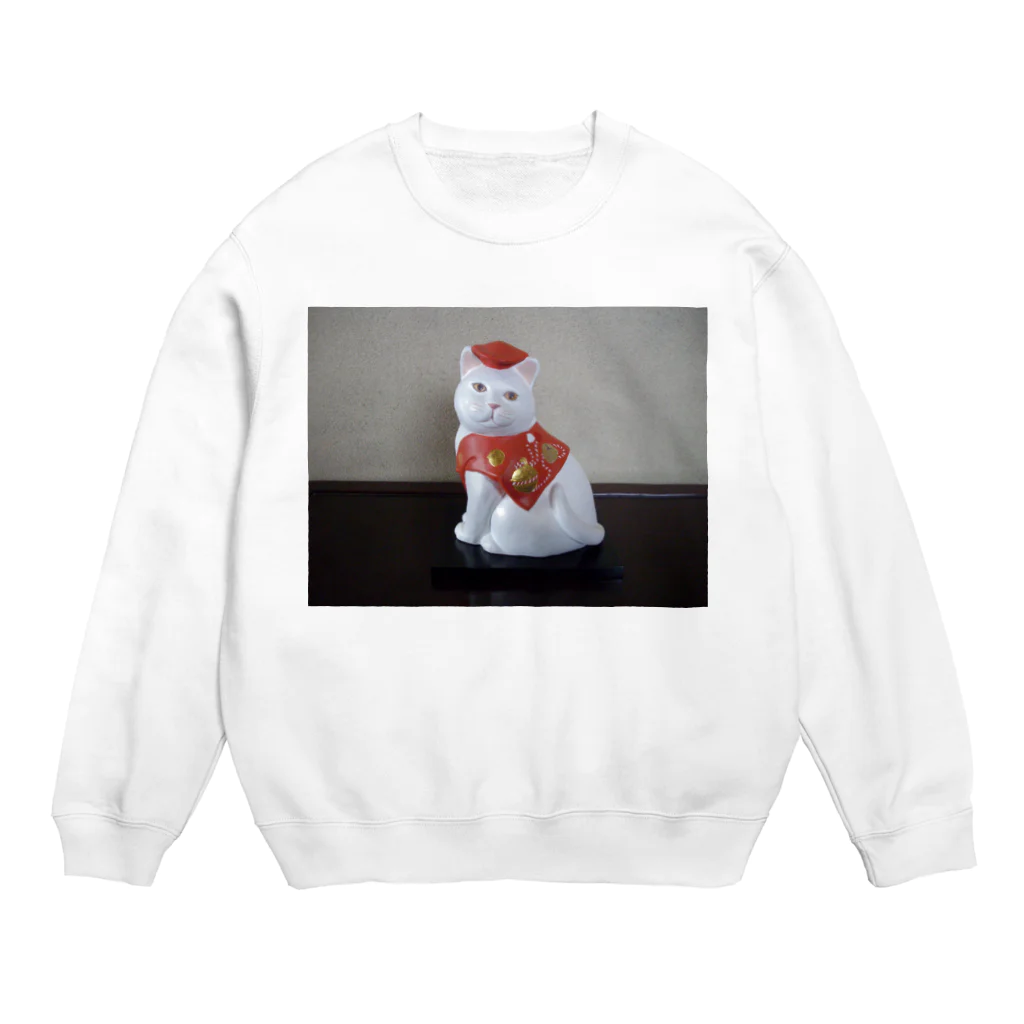 八女好き高さんの好きね～こ Crew Neck Sweatshirt