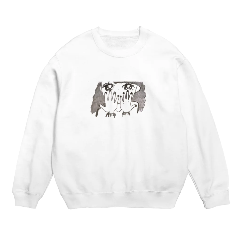 ykrのにゅ〜ねいる Crew Neck Sweatshirt