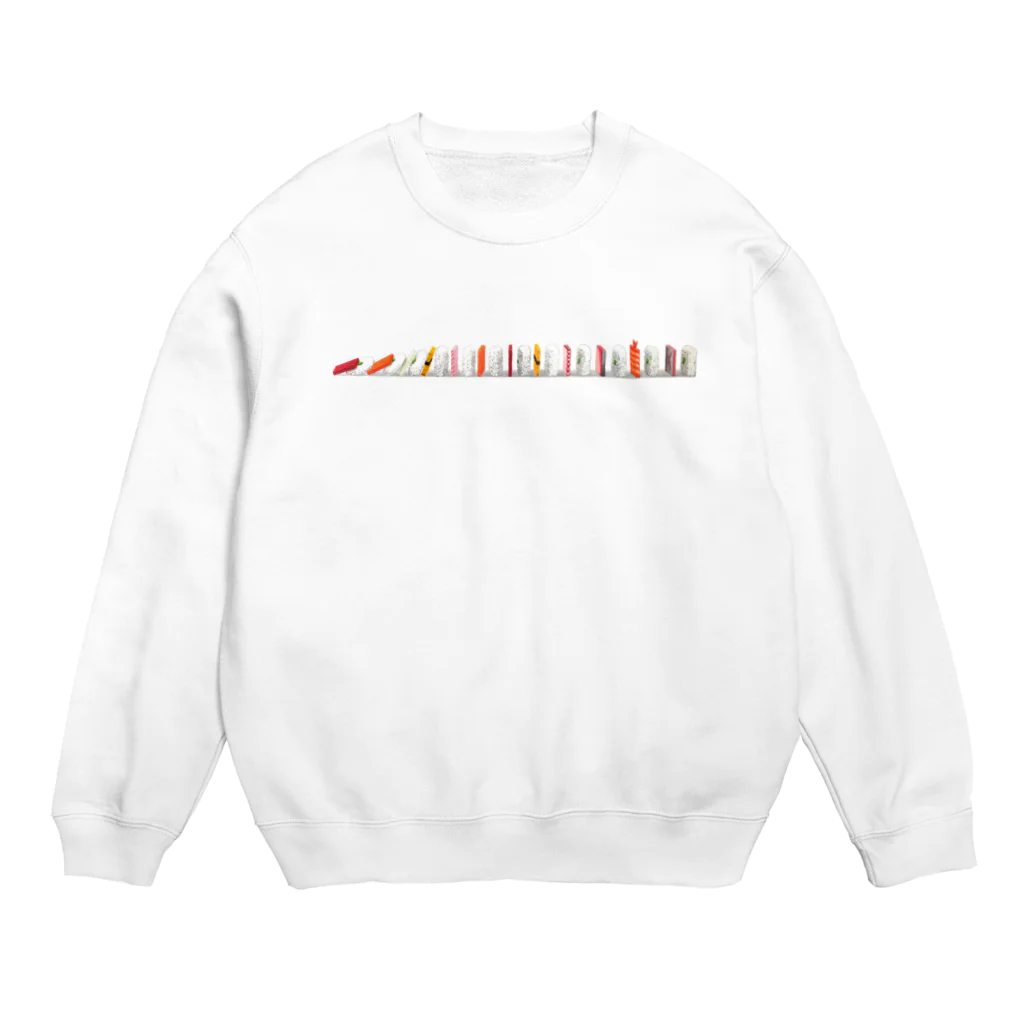 山崎 泰佑の寿司ドミノ Crew Neck Sweatshirt