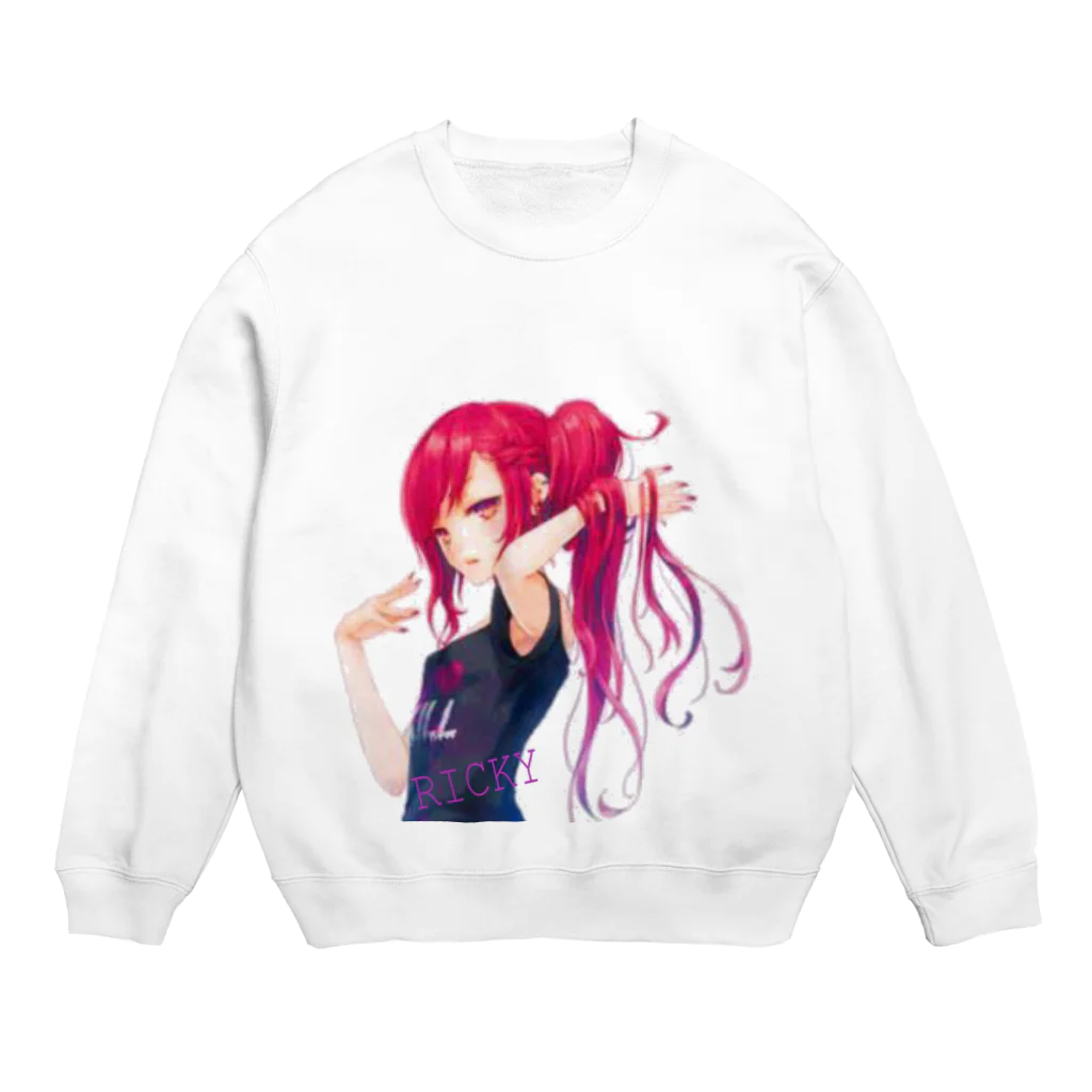 桜瀬 ゆきな@本垢(CAS主)の桜瀬 ゆきなマグカップ・Tシャツ Crew Neck Sweatshirt