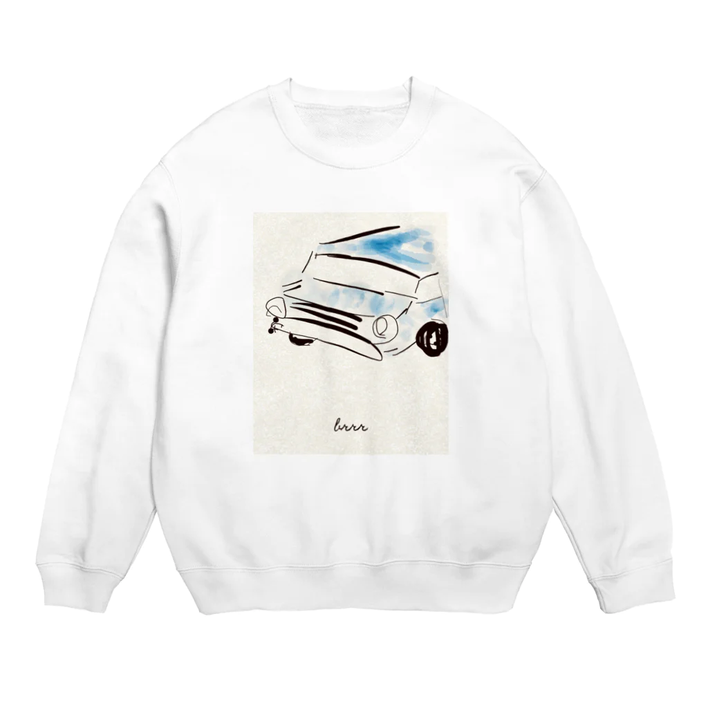 ほくそ笑むショップのレトロカー Crew Neck Sweatshirt