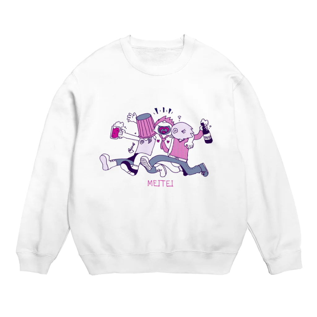 エヌ氏の今夜も酩酊！ Crew Neck Sweatshirt