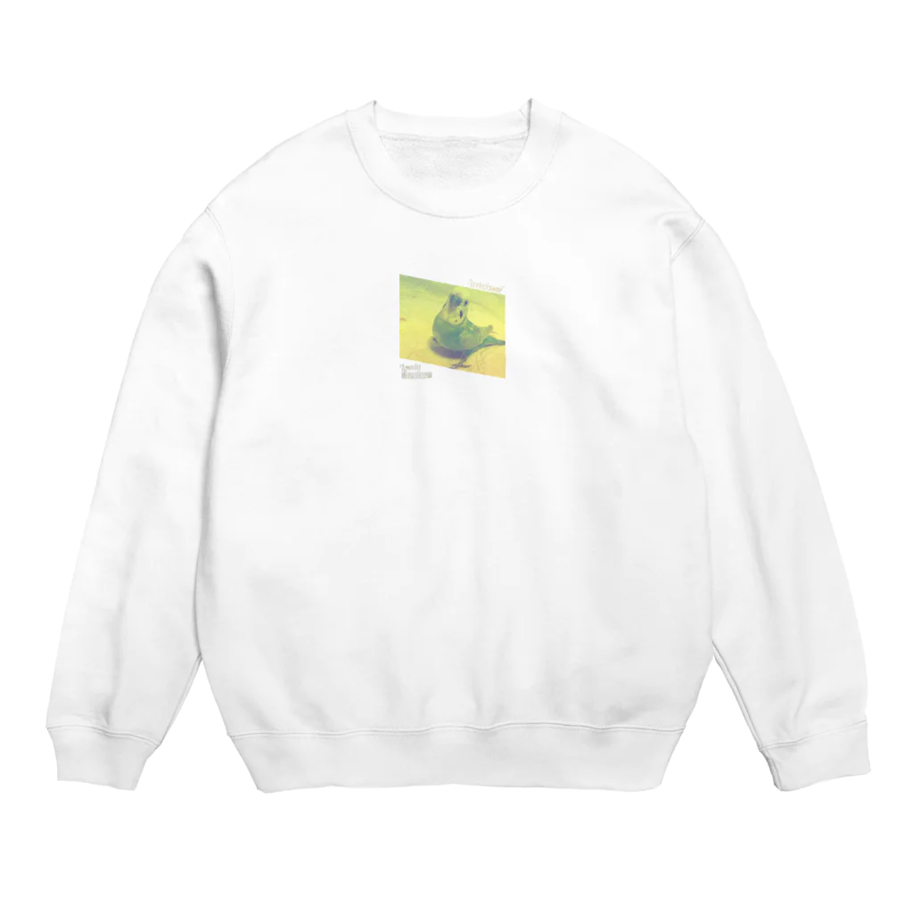 くぼどうぶつえんハジマザいきたかったのいんこ2 Crew Neck Sweatshirt