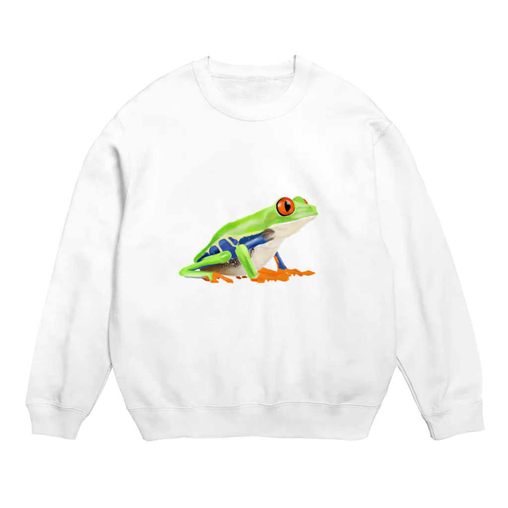 madのアカメアマガエル Crew Neck Sweatshirt