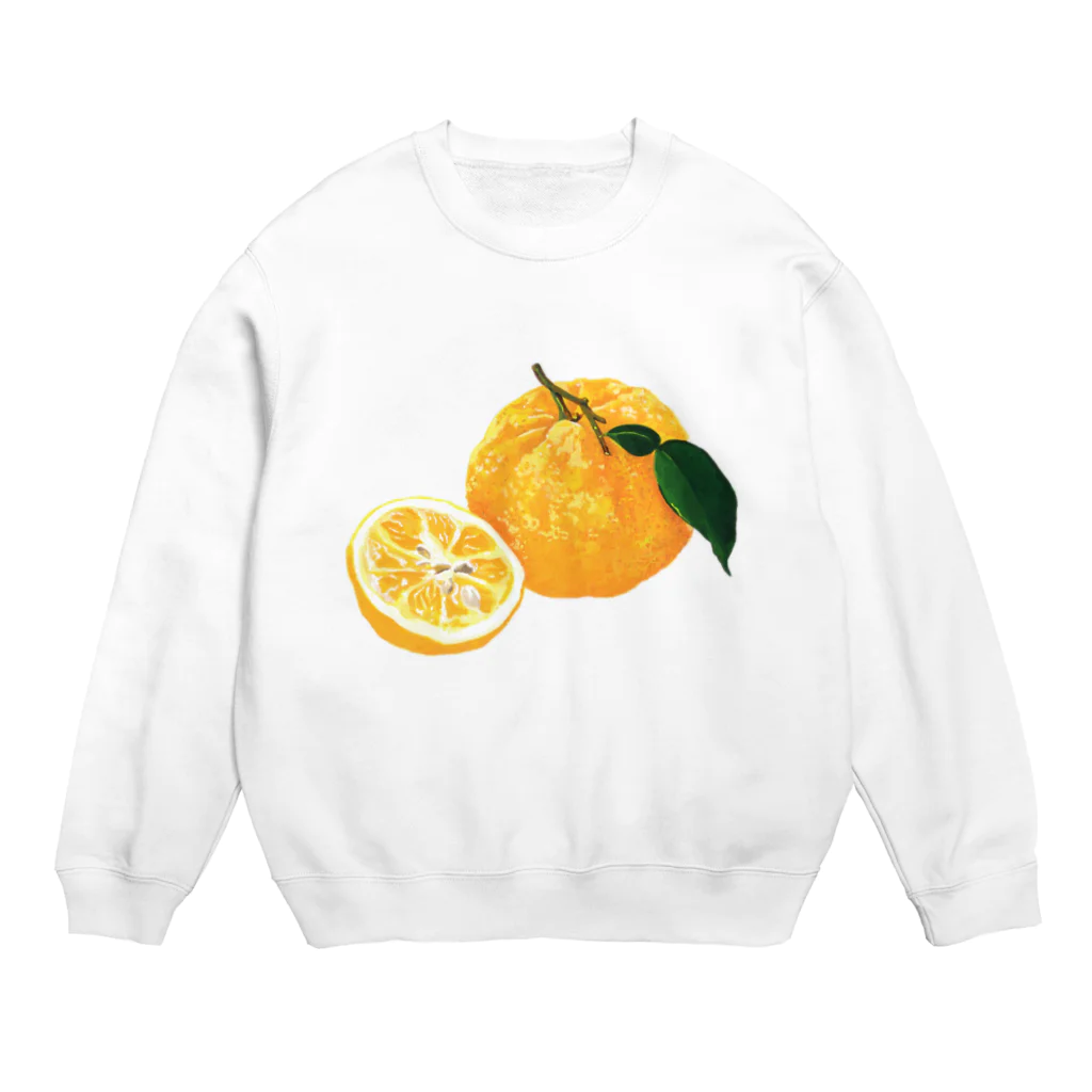 Hashibiro Naoのゆずっ子 Crew Neck Sweatshirt