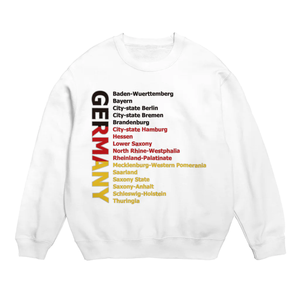 フォーヴァのGERMANY Crew Neck Sweatshirt