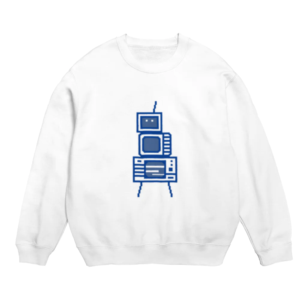 rs1019のアナログテレビ Crew Neck Sweatshirt