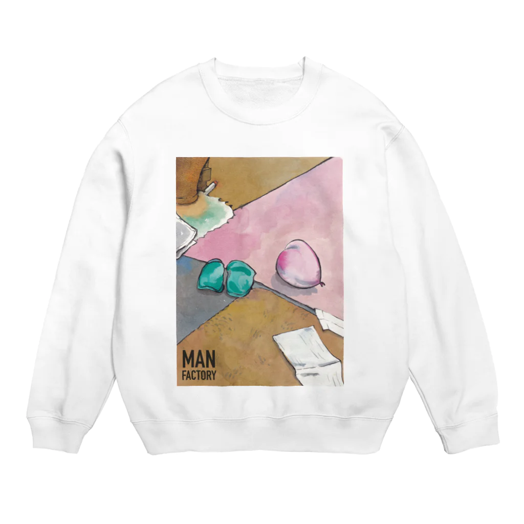 MAN FACTORYの脳内日記 〜 もも ？〜 Crew Neck Sweatshirt