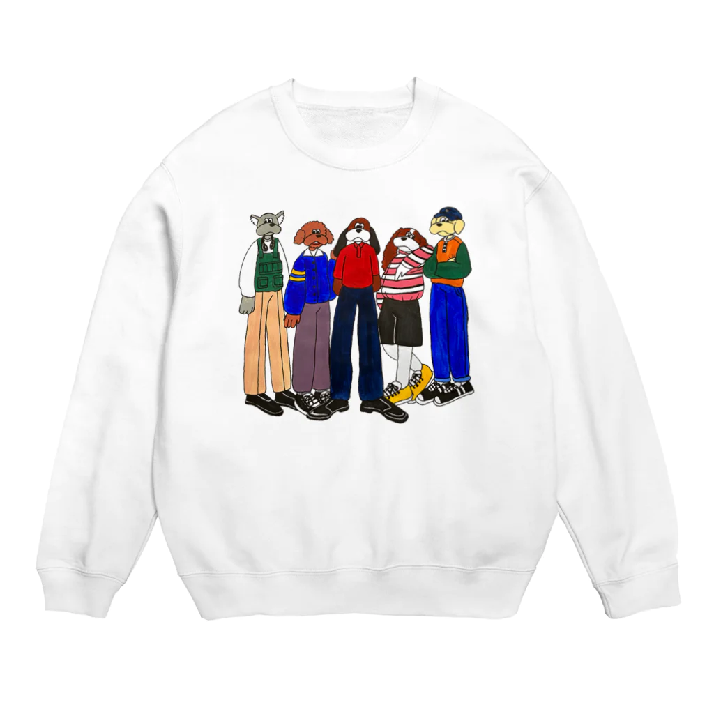 ｄｏｇｐｌｅのわんわん大集合 Crew Neck Sweatshirt