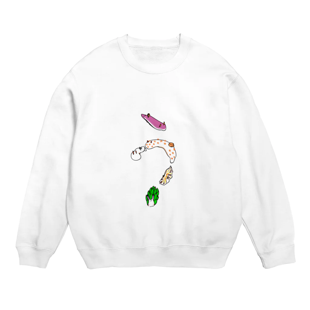 あぐのウミウシのう Crew Neck Sweatshirt