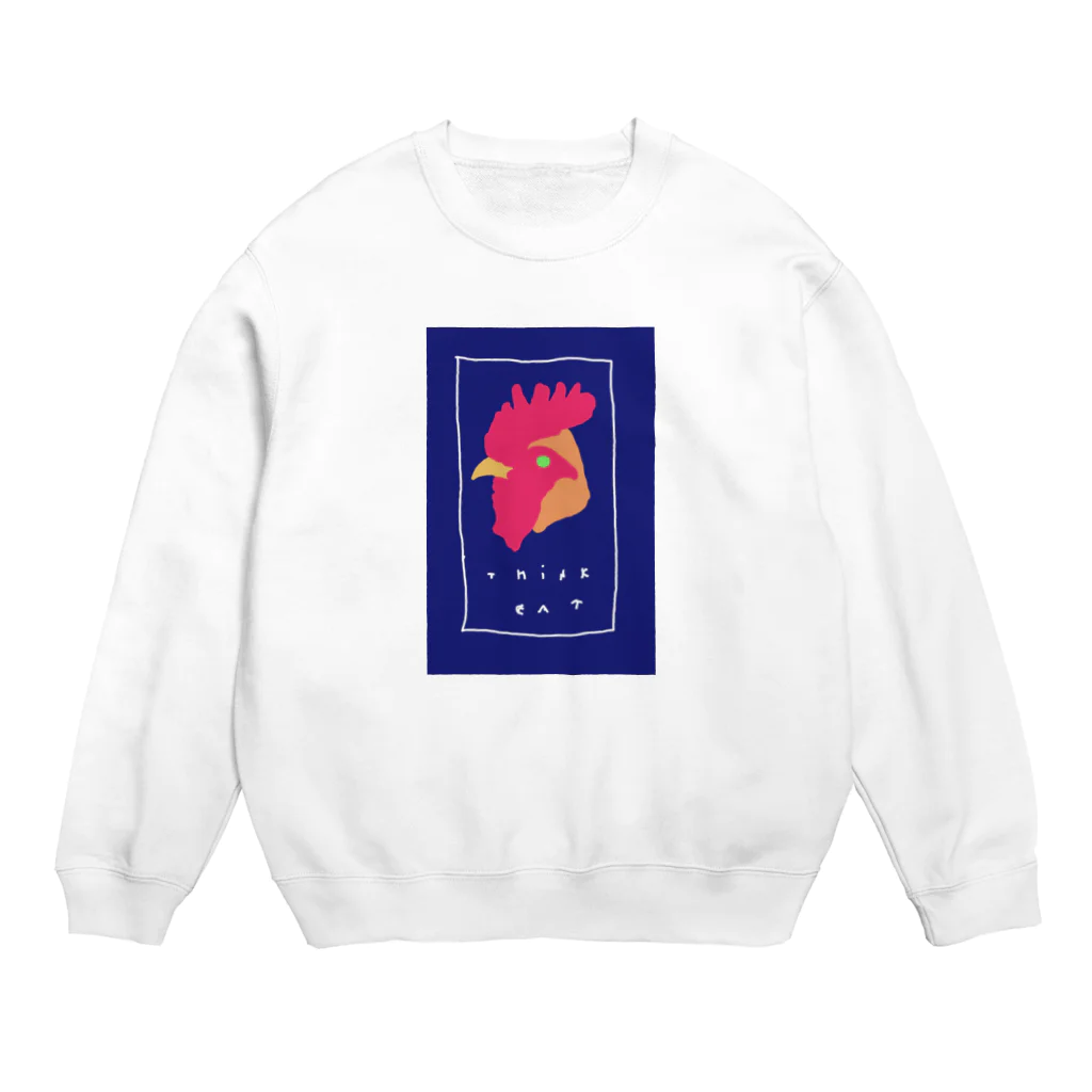 菅田悠介 / MOTTAIのにわとり食べる Crew Neck Sweatshirt