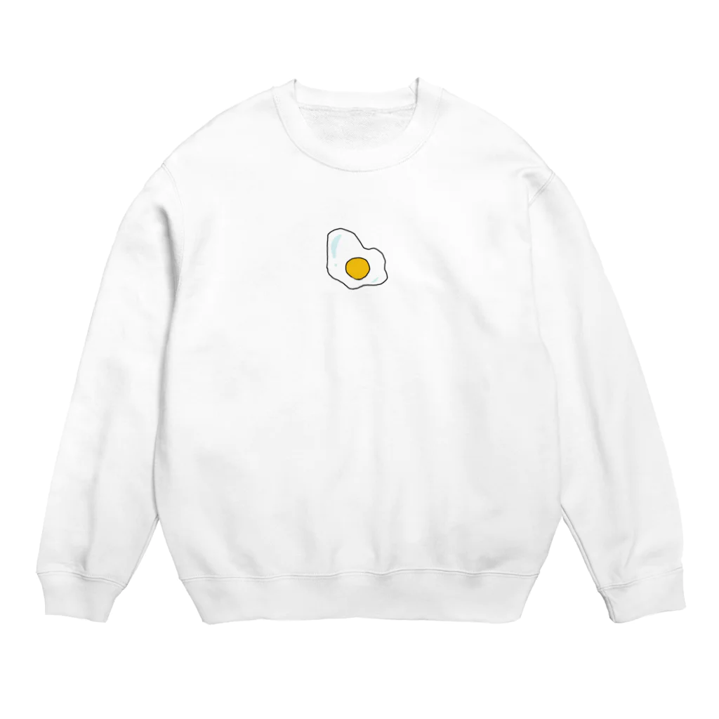 ぐりんの目玉焼き Crew Neck Sweatshirt