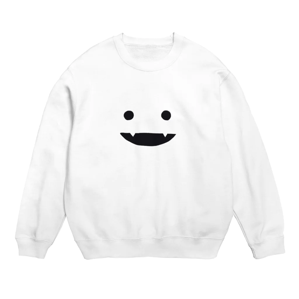 然屋【zen-ya】のゆるゆるこうもりちゃん Crew Neck Sweatshirt