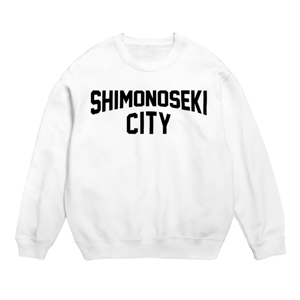 JIMOTO Wear Local Japanの下関市 SHIMONOSEKI CITY Crew Neck Sweatshirt