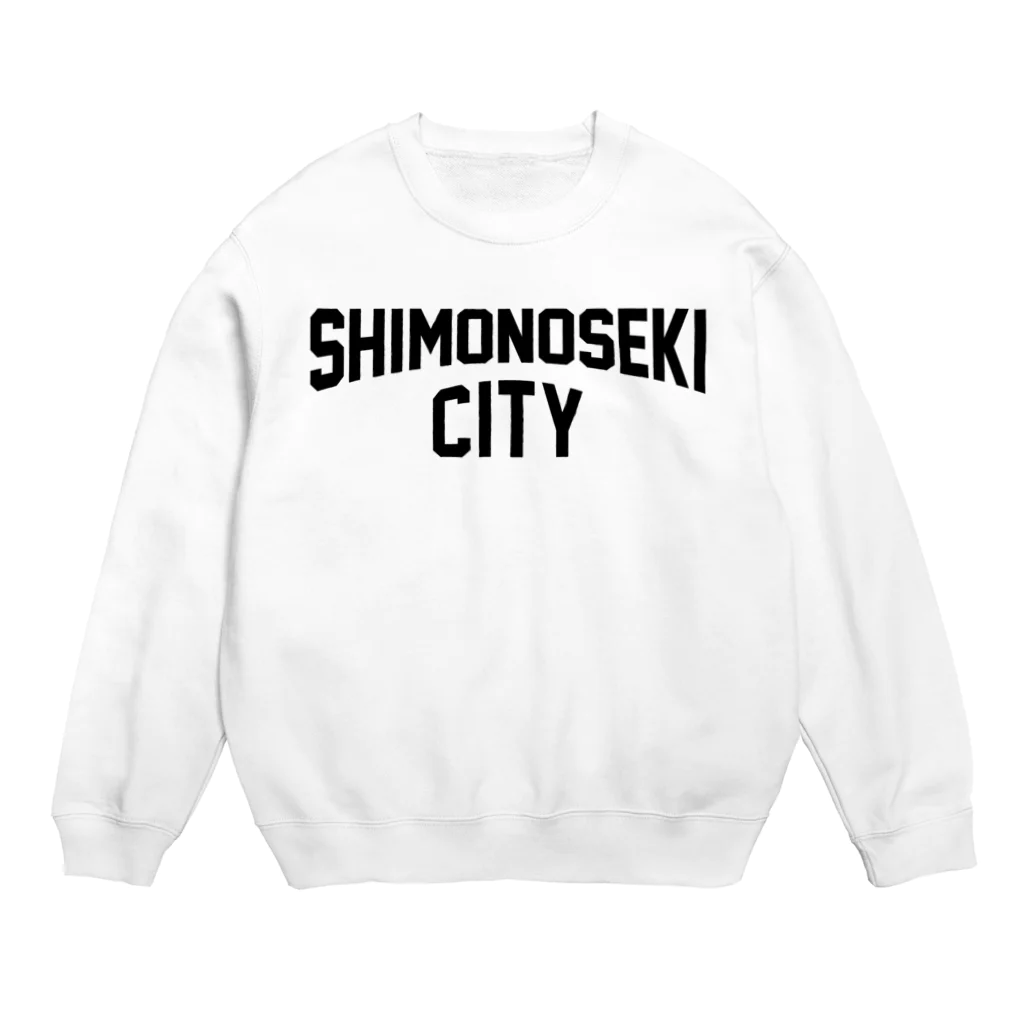 JIMOTO Wear Local Japanの下関市 SHIMONOSEKI CITY Crew Neck Sweatshirt