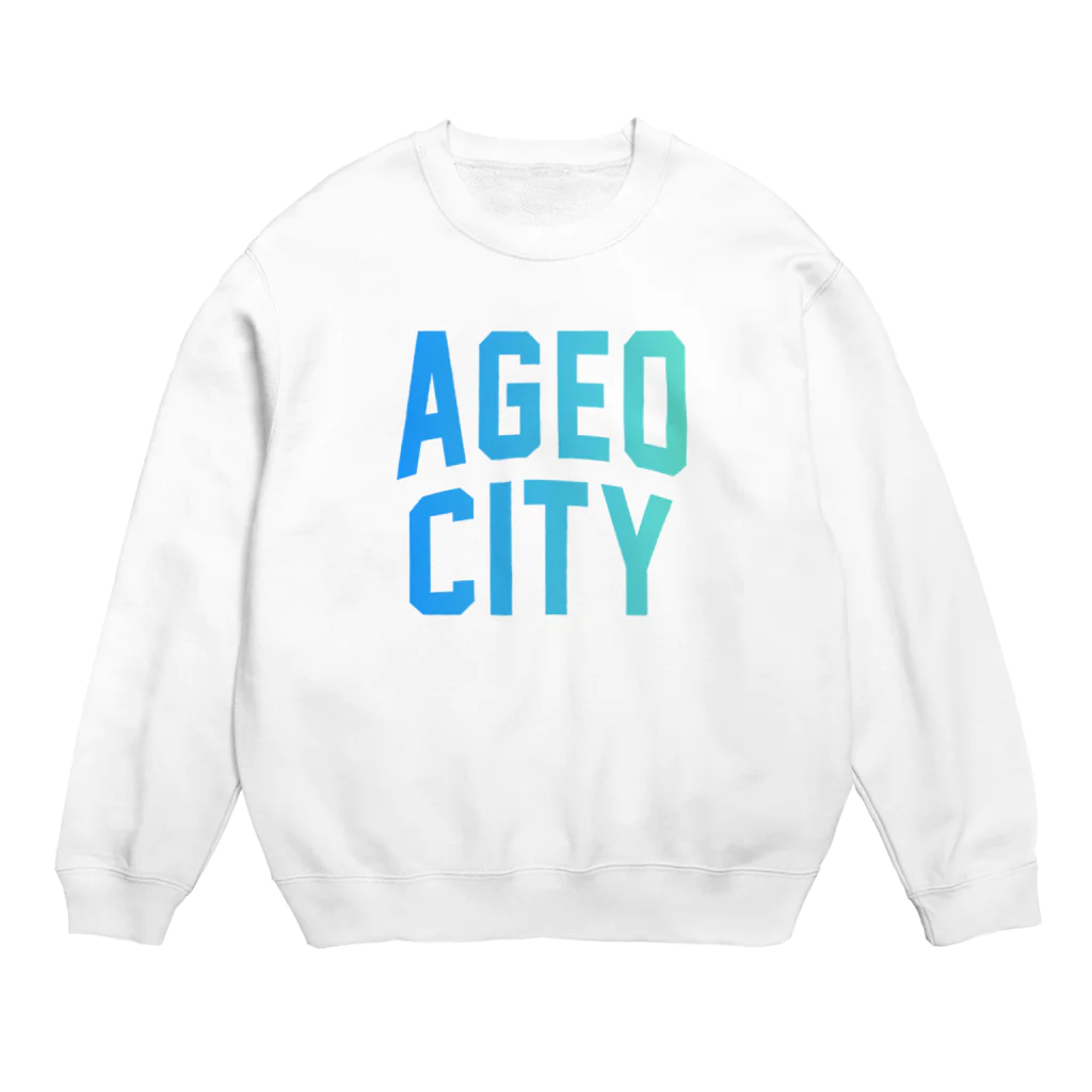 JIMOTO Wear Local Japanの上尾市 AGEO CITY Crew Neck Sweatshirt