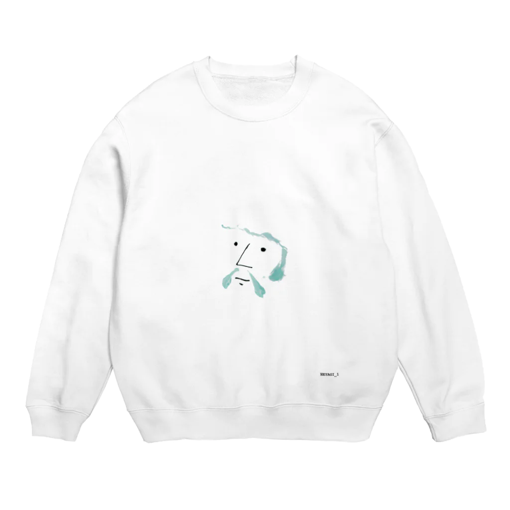 EbiIkaKani - studioのheyagi_1 Crew Neck Sweatshirt