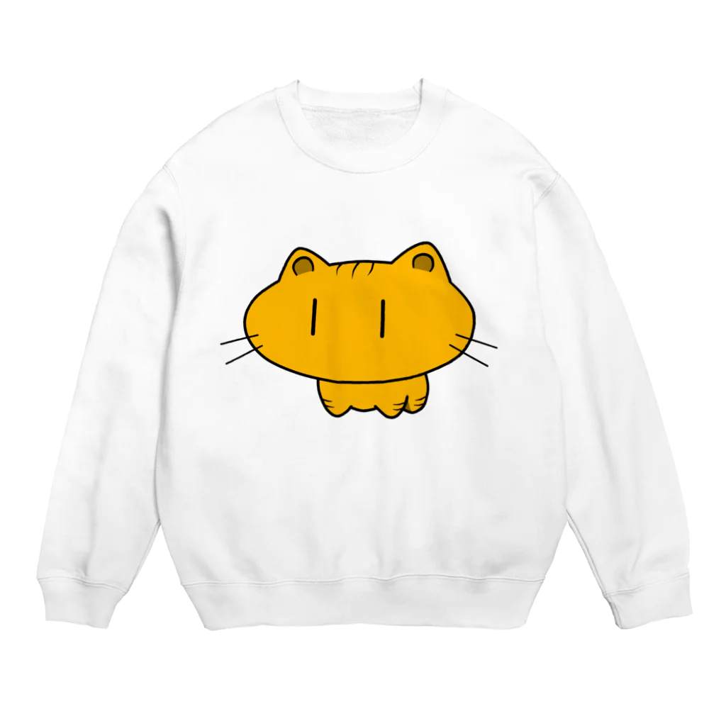 kazunの待ち猫 Crew Neck Sweatshirt