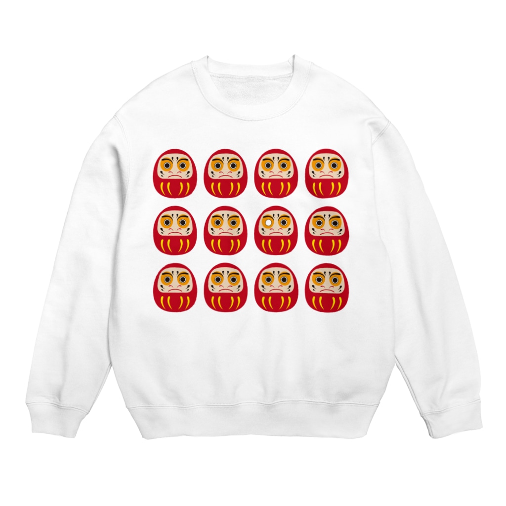 フォーヴァのだるまさんたち Crew Neck Sweatshirt