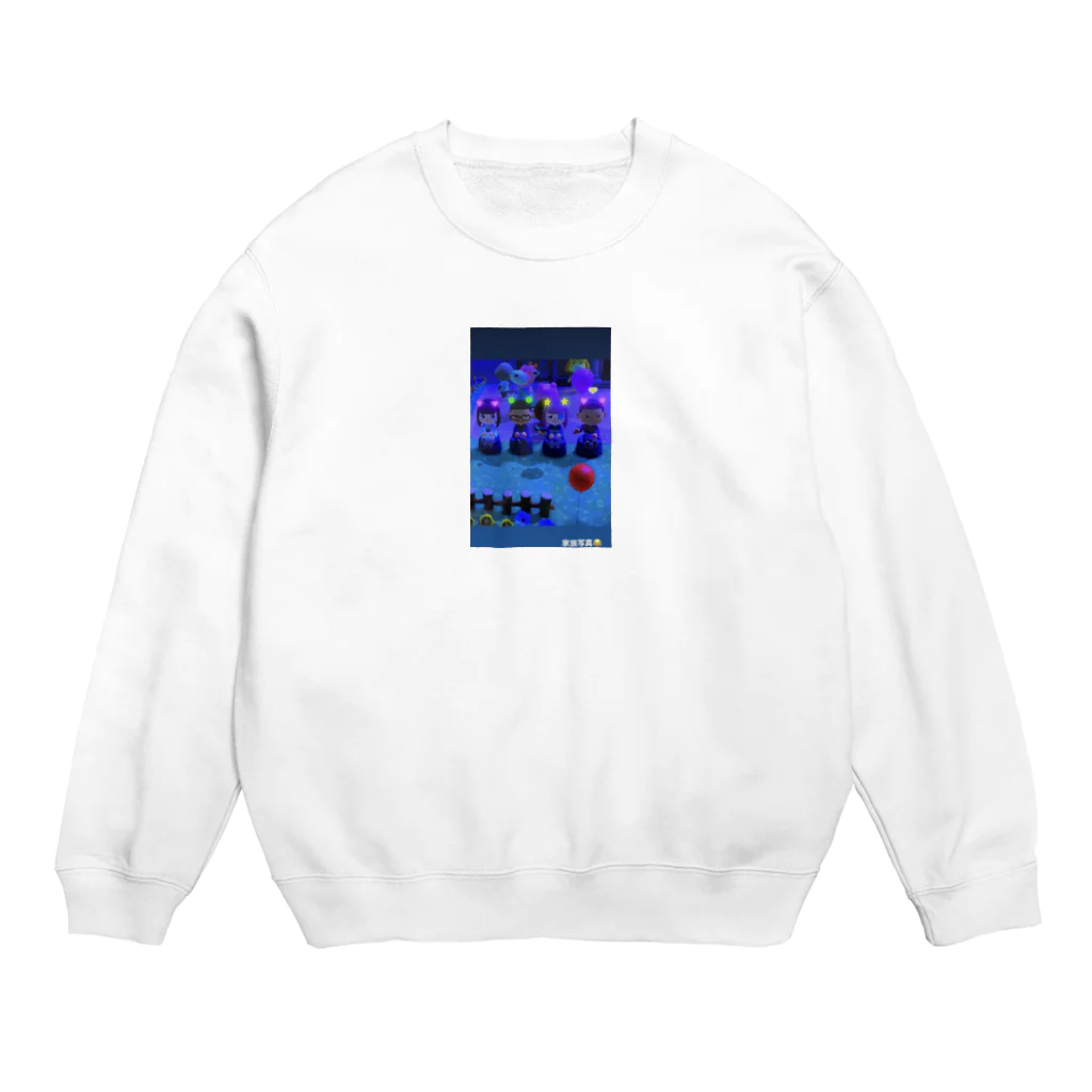 🦄クズ紐お兄さん🍭の家族写真 Crew Neck Sweatshirt