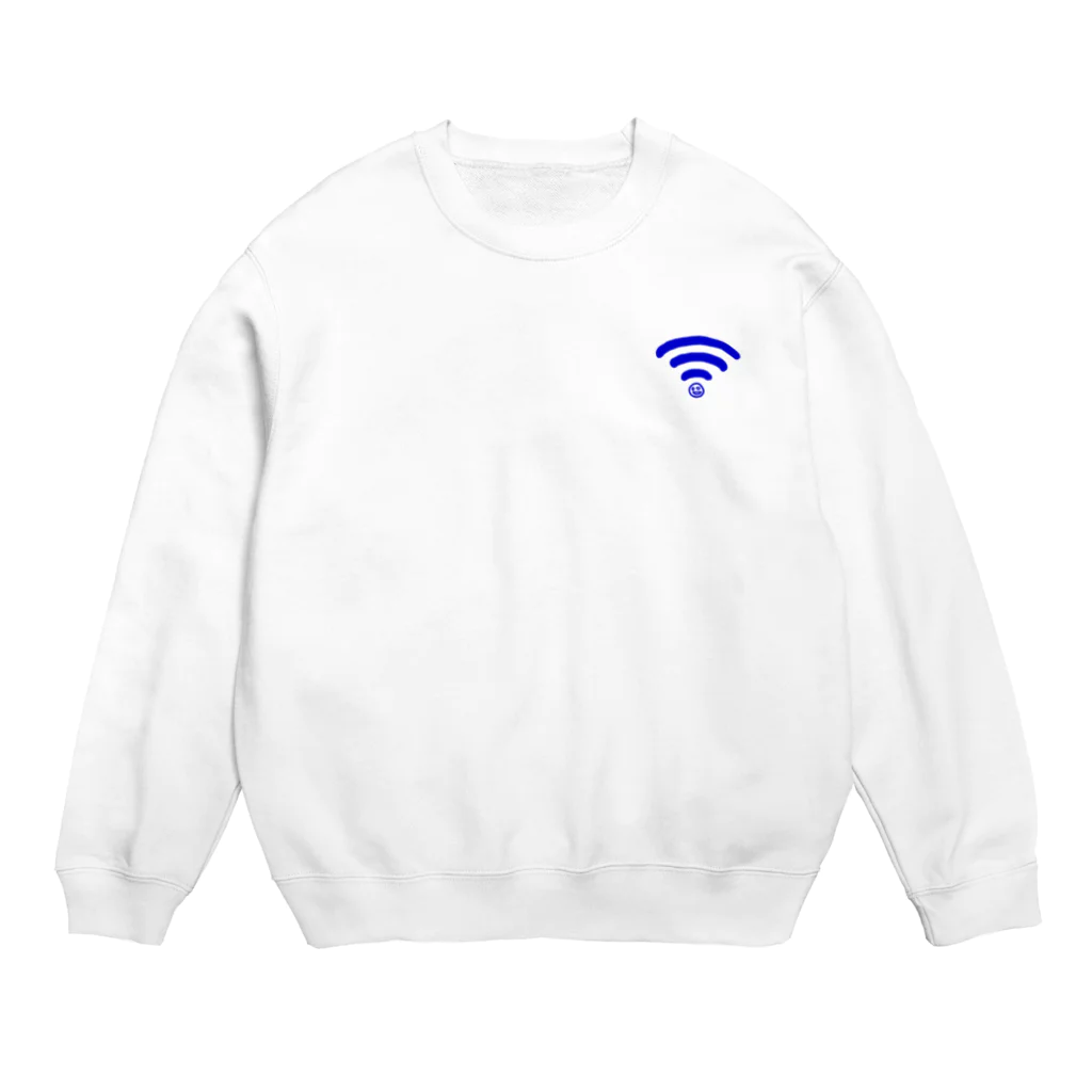 どうでもいいだばしのwi-BAD-fi Crew Neck Sweatshirt