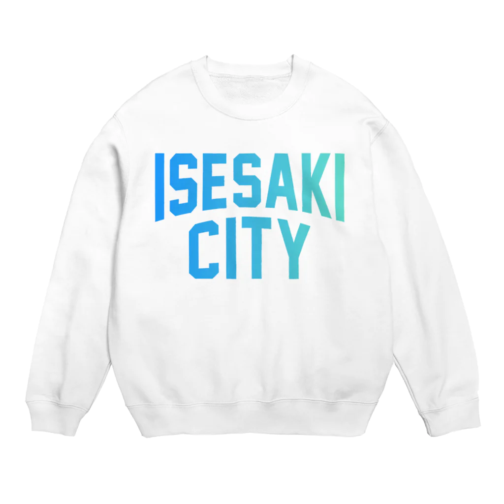 JIMOTO Wear Local Japanの伊勢崎市 ISESAKI CITY Crew Neck Sweatshirt