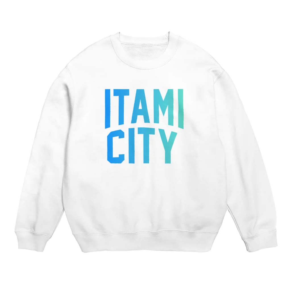 JIMOTO Wear Local Japanの伊丹市 ITAMI CITY Crew Neck Sweatshirt