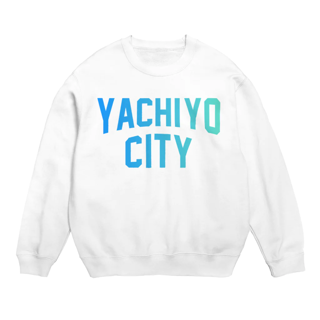 JIMOTO Wear Local Japanの八千代市 YACHIYO CITY Crew Neck Sweatshirt