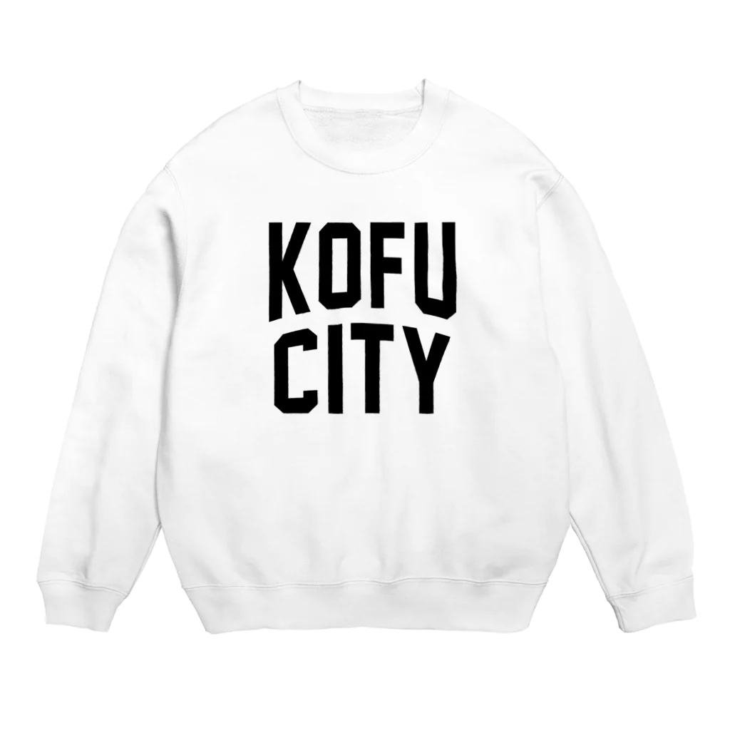 JIMOTO Wear Local Japanの甲府市 KOFU CITY Crew Neck Sweatshirt