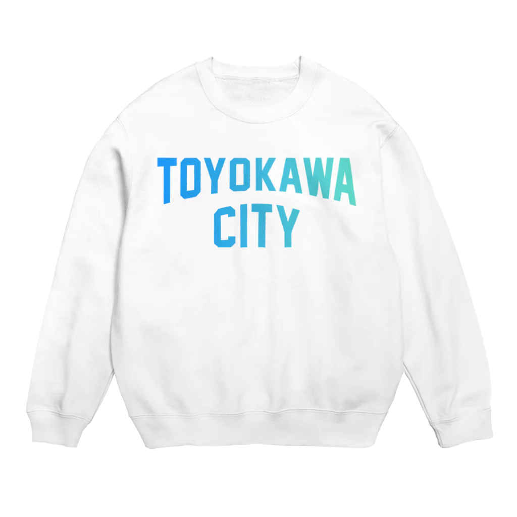 JIMOTOE Wear Local Japanの豊川市 TOYOKAWA CITY スウェット