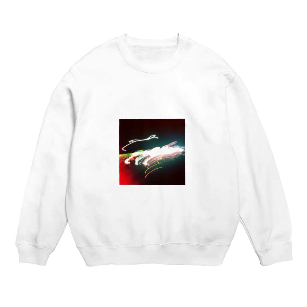 yumeazamiの街灯 Crew Neck Sweatshirt