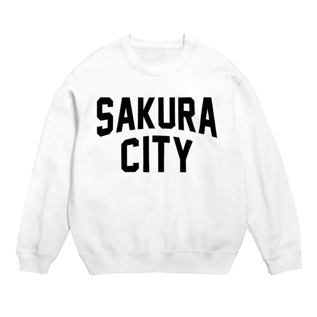 JIMOTO Wear Local Japanの佐倉市 SAKURA CITY Crew Neck Sweatshirt