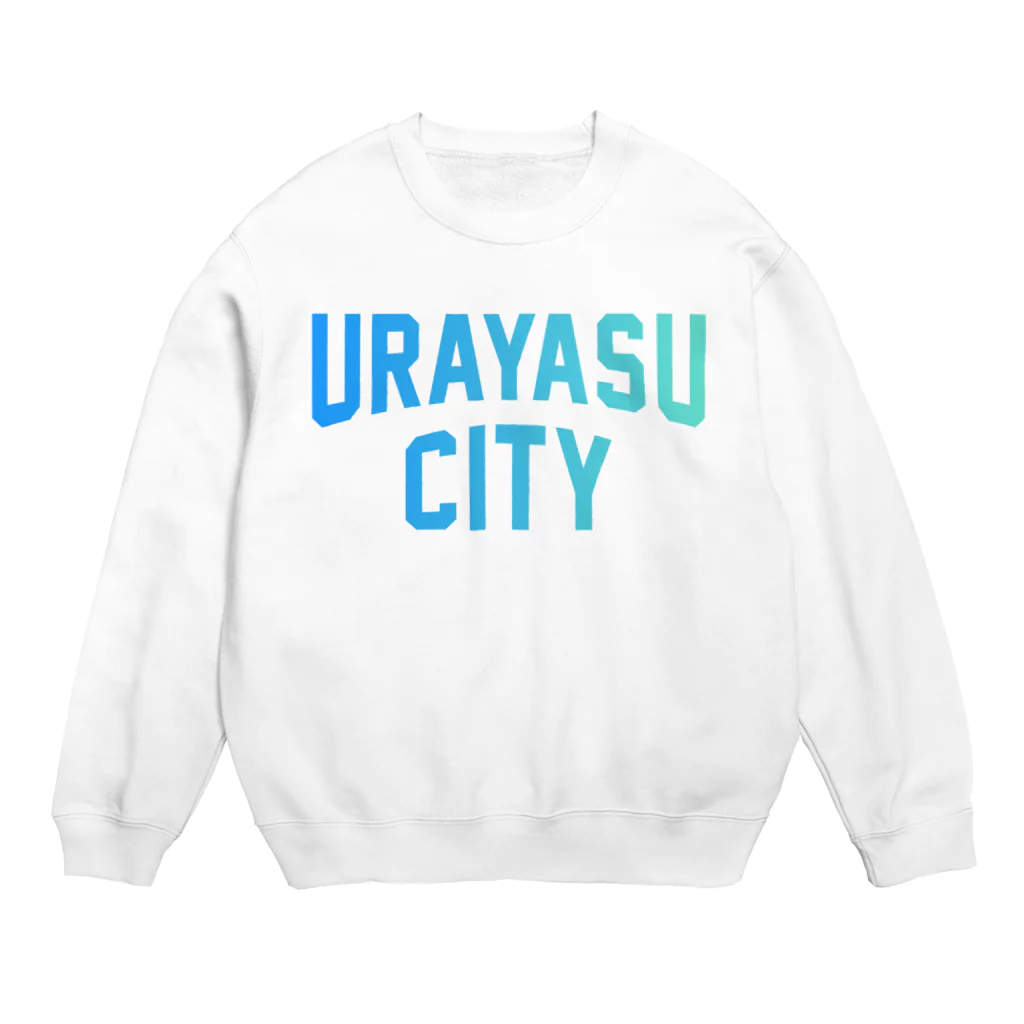 JIMOTO Wear Local Japanの浦安市 URAYASU CITY Crew Neck Sweatshirt