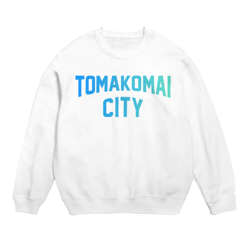 JIMOTOE Wear Local Japanの苫小牧市 TOMAKOMAI CITY Crew Neck Sweatshirt